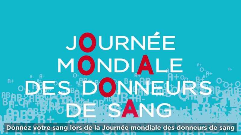 Journée mondiale du donneur de sang
